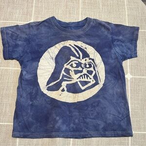 🌑✨ Star Wars Darth Vader Batik Tie Dye